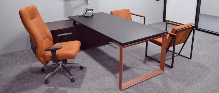 office table with chair